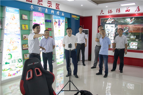 區(qū)人力資源和社會保障局、就業(yè)局領(lǐng)導蒞臨我院視察