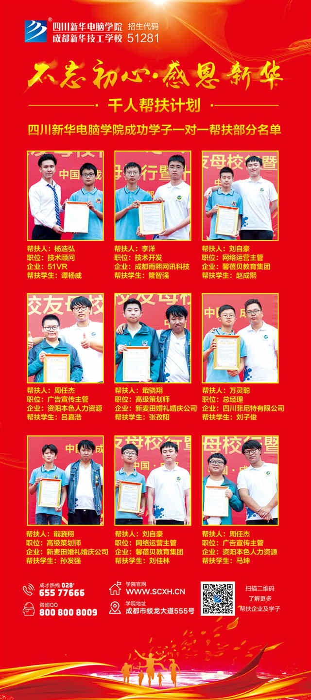 “手拉手·同成長”四川新華千人幫扶計劃在行動!