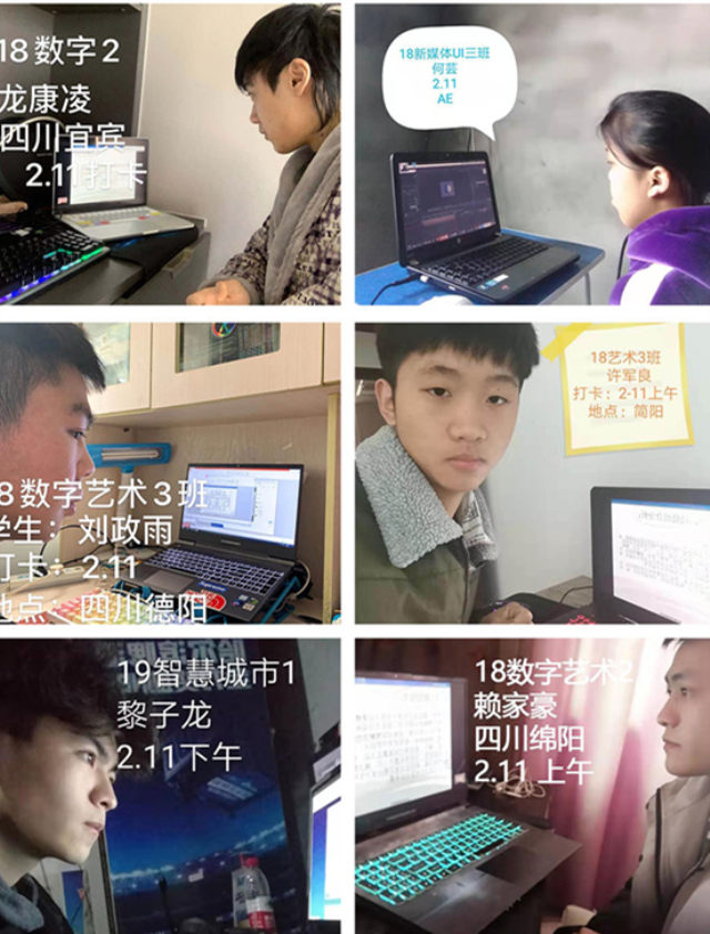 戰“疫”期間,新華的師生們在做什么?