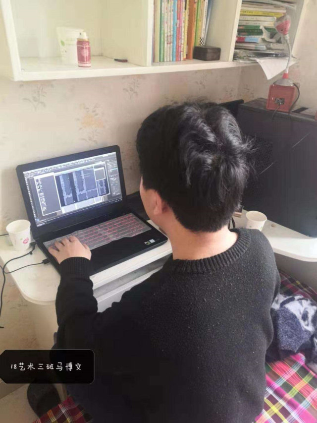 戰“疫”期間,新華的師生們在做什么?