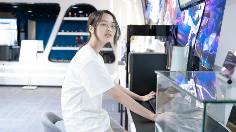 樊思彤：希望畢業后可以找到自己心儀的工作！